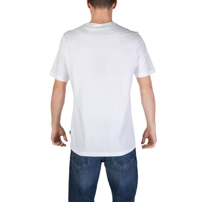 Classic White Cotton T-Shirt for Men