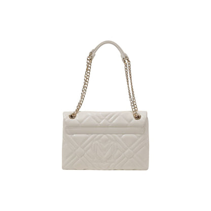 Beige Polyethylene Handbag