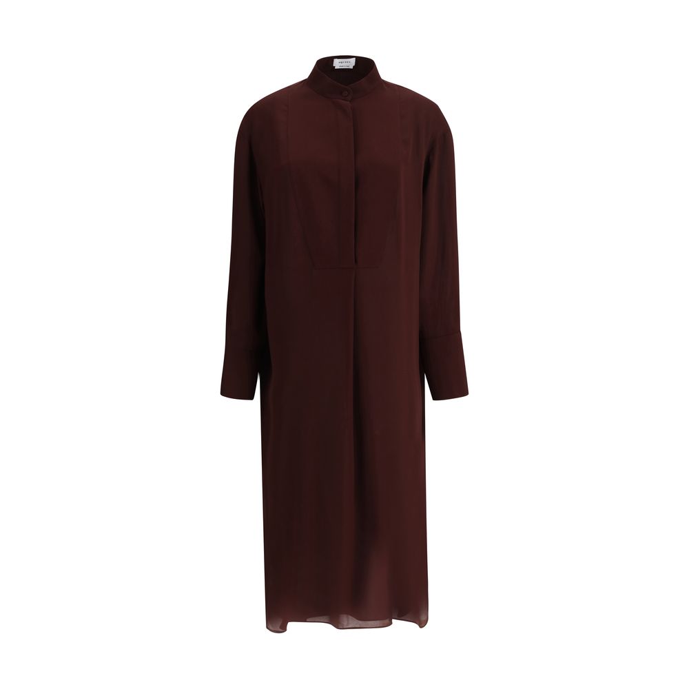 Alexander McQueen - Silk Chemisier Shirt Dress