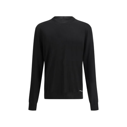 Prada - Men's Black Recycled Silk Sweater