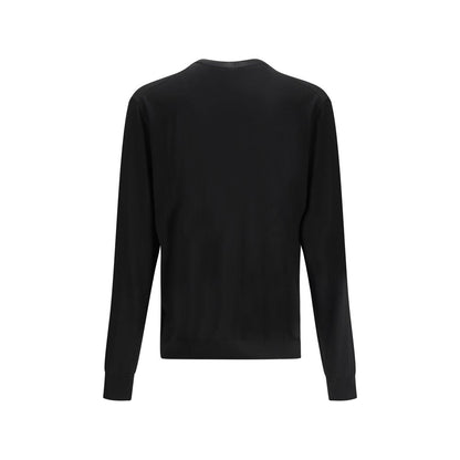 Prada - Men's Black Recycled Silk Sweater