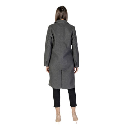 Vero Moda Gray Polyester Jacket & Coat - Women's Fall/Winter Collection