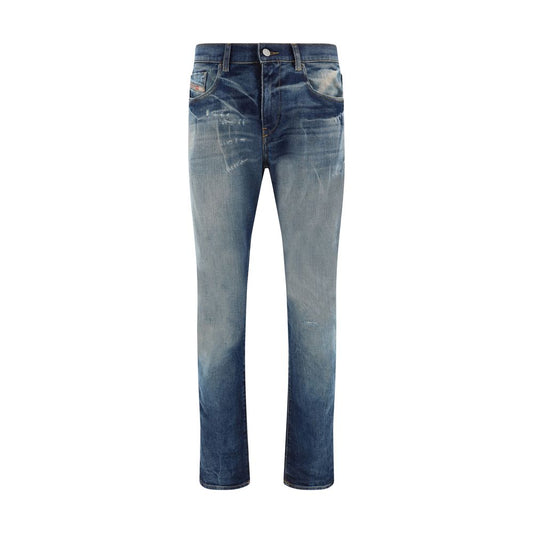 Diesel - Men's Blue Faded D-Strukt Jeans