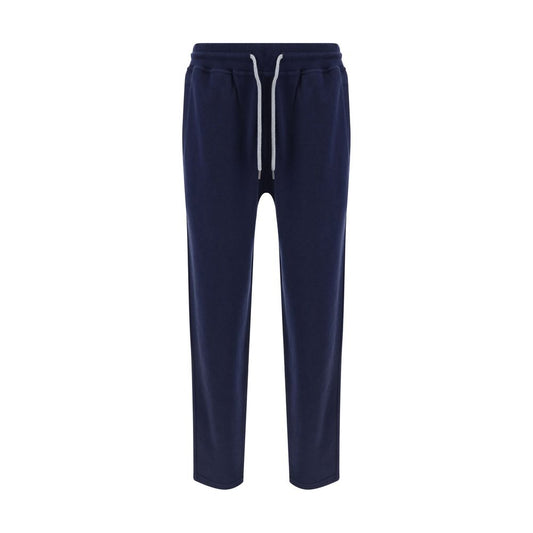 Brunello Cucinelli - Men's Blue Jogger Sweatpants