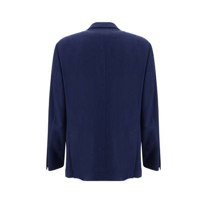 Brunello Cucinelli - Men's Blue Blazer Jacket