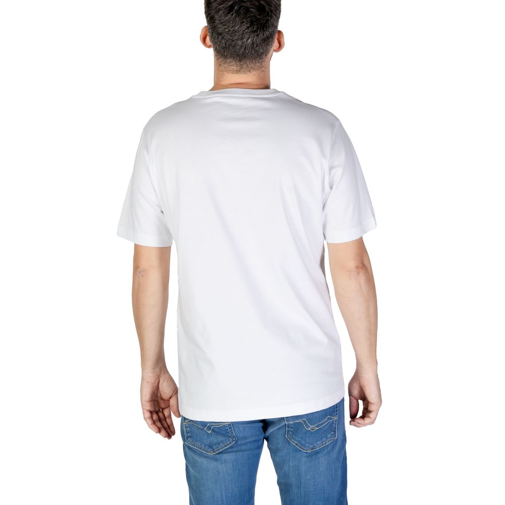 Refrigiwear Men's White Cotton T-Shirt