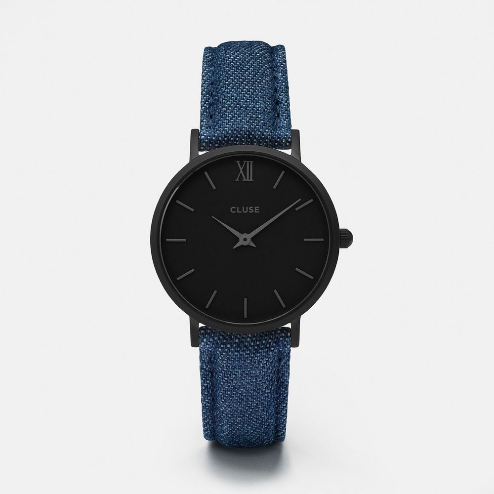 Cluse - Men's Blue Leather Watch