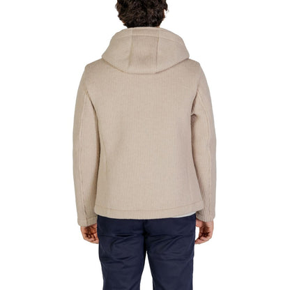 Hydra Clothing Beige Polyester Jacket for Men