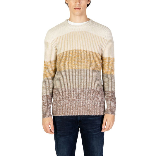Hydra Clothing Beige Men's Knitwear Sweater