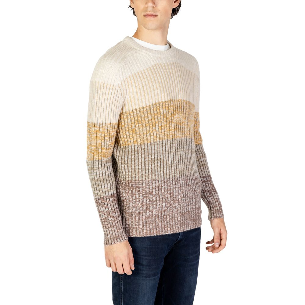 Hydra Clothing Beige Men's Knitwear Sweater