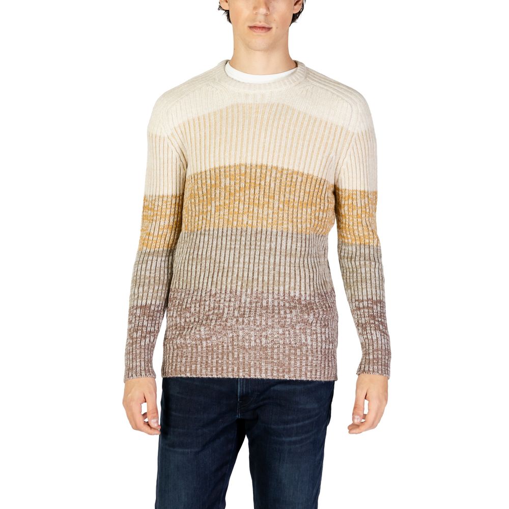 Hydra Clothing Beige Men's Knitwear Sweater