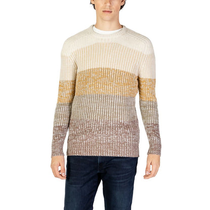 Hydra Clothing Beige Men's Knitwear Sweater