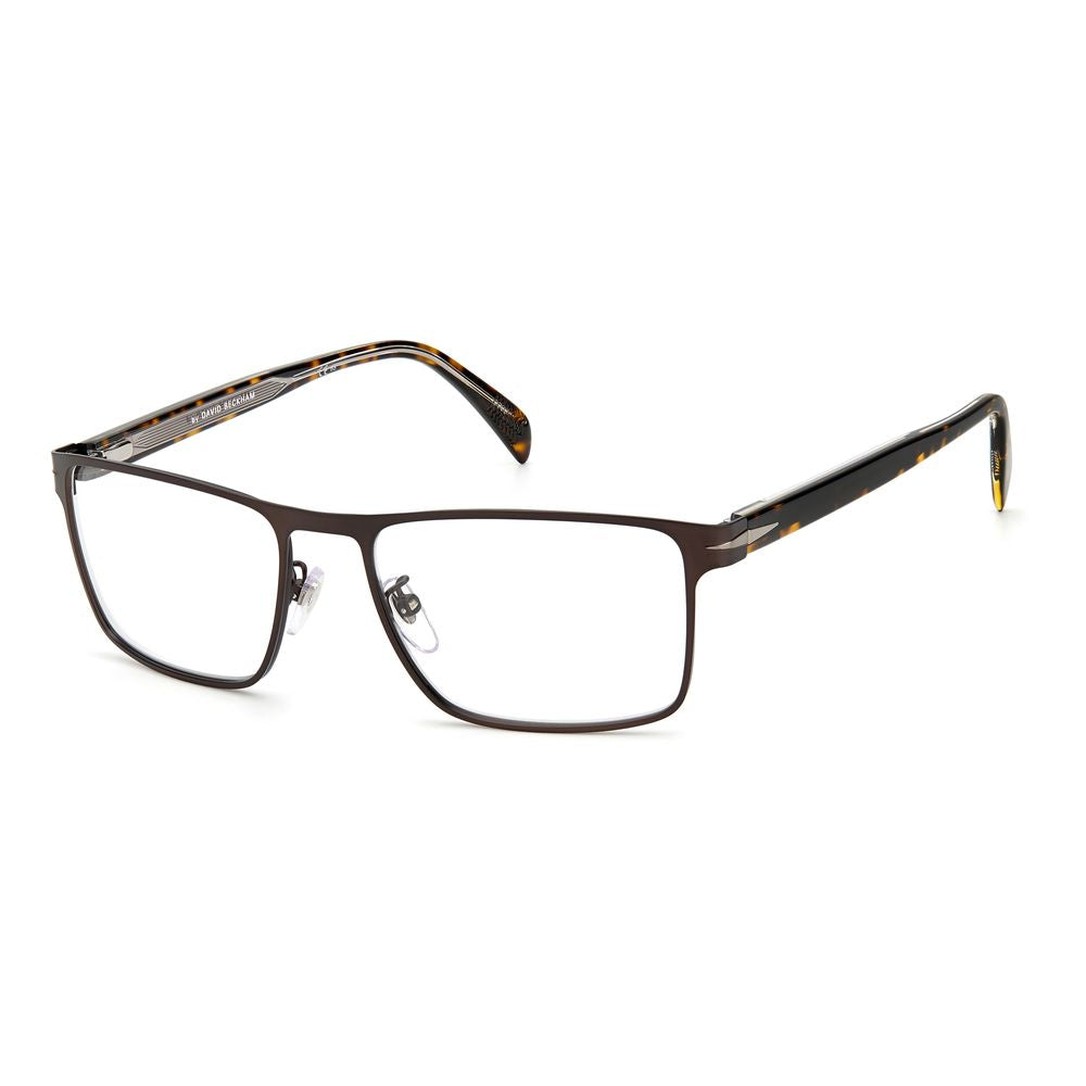 David Beckham Brown Metal Glasses DB-1067-05N