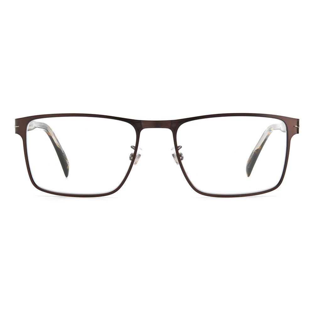 David Beckham Brown Metal Glasses DB-1067-05N
