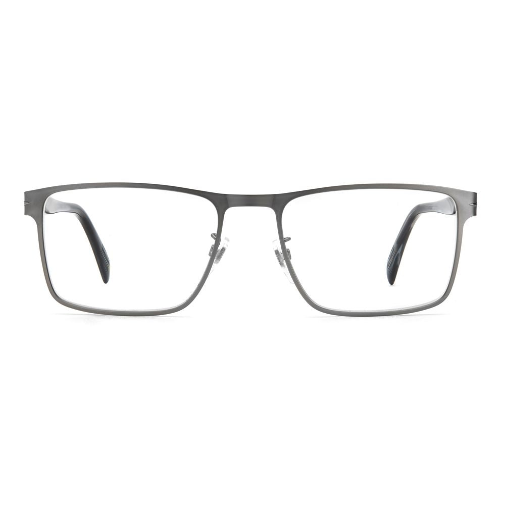David Beckham Gray Metal Glasses - DB-1067-R80