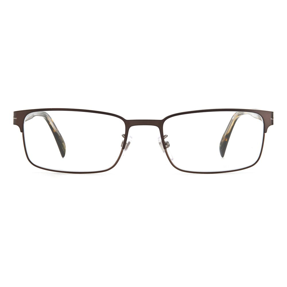 David Beckham Brown Metal Glasses DB-1069-05N
