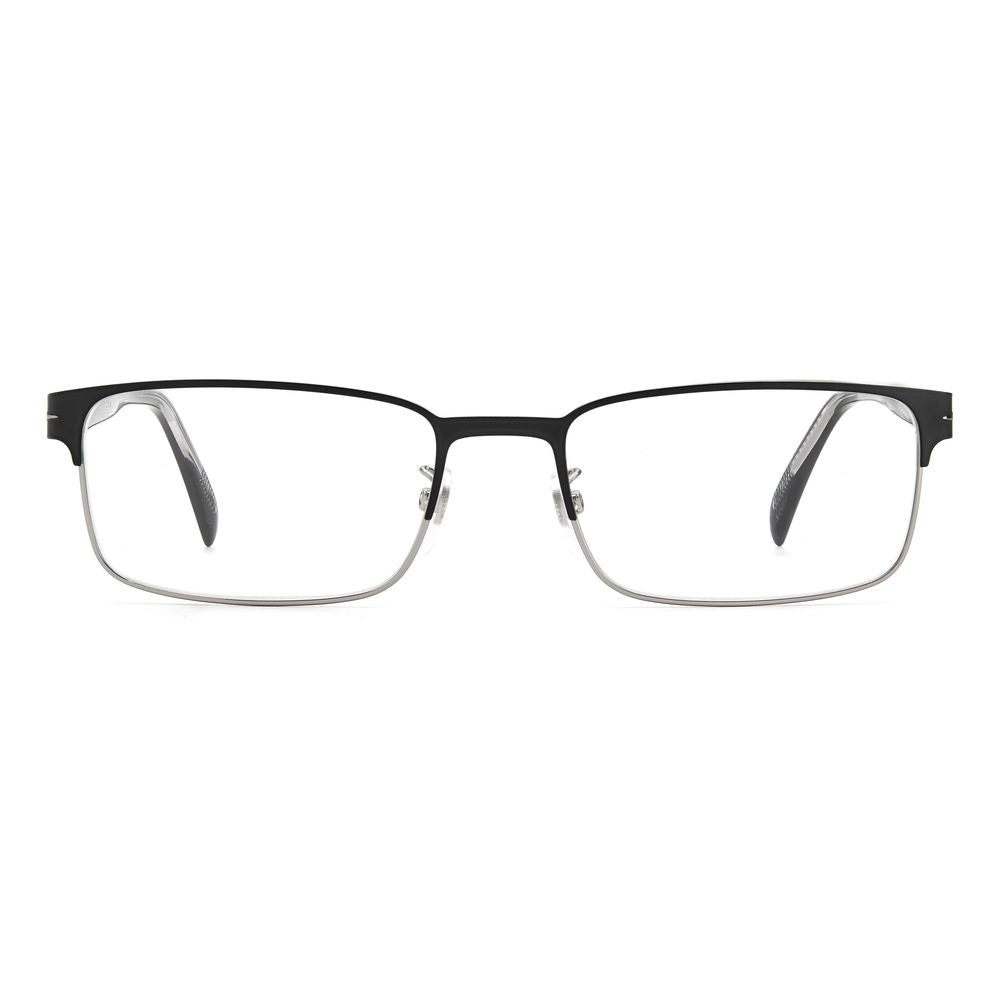 David Beckham Black Metal Glasses (Frames) DB-1069-TI7