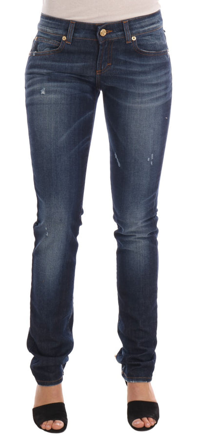  - Stylish Skinny Low Rise Denim Jeans