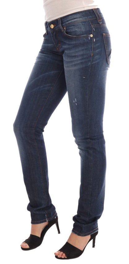  - Stylish Skinny Low Rise Denim Jeans