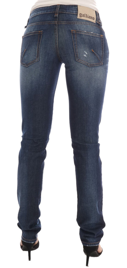  - Stylish Skinny Low Rise Denim Jeans