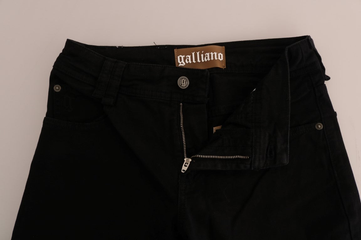 John Galliano Black Regular Fit Denim Jeans