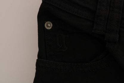  - Chic Black Regular Fit Denim Jeans