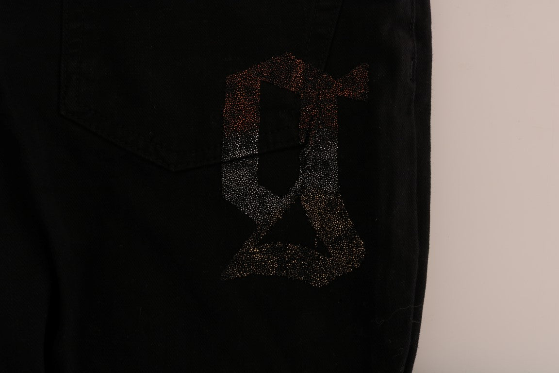 John Galliano Black Regular Fit Denim Jeans