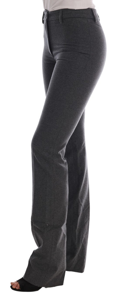  - Chic Gray Formal Pants - Elegance Refined