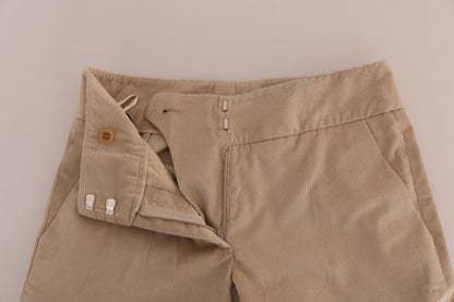  - Chic Beige Bootcut Flared Pants