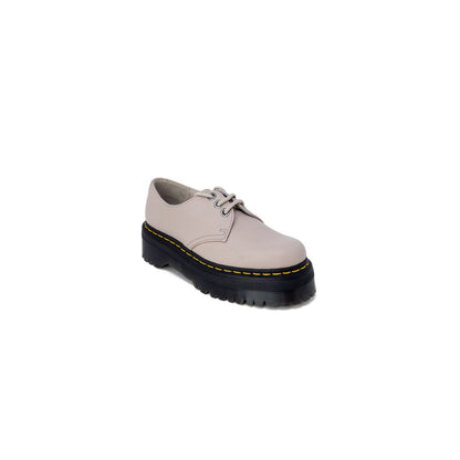 Dr. Martens - Women's Purple Chunky Sole Leather Lace-Up Docs