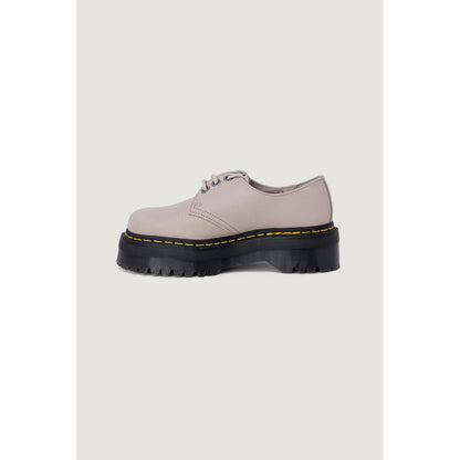 Dr. Martens - Women's Purple Chunky Sole Leather Lace-Up Docs