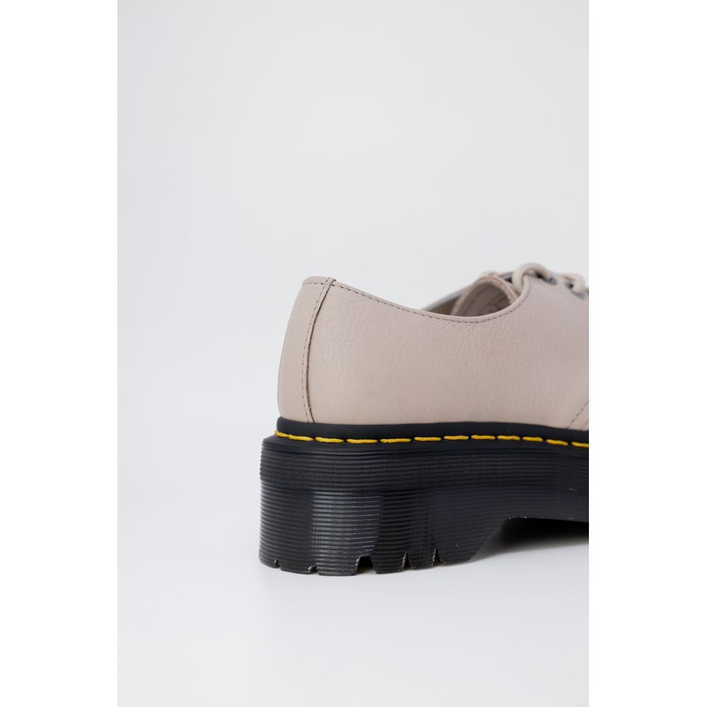 Dr. Martens - Women's Purple Chunky Sole Leather Lace-Up Docs