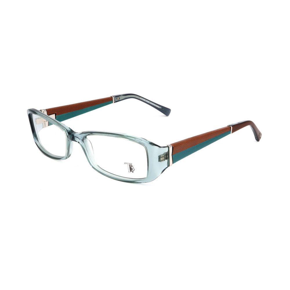 Tod's Women's Turquoise Acetate Sunglasses – 53mm Full-Rim Style