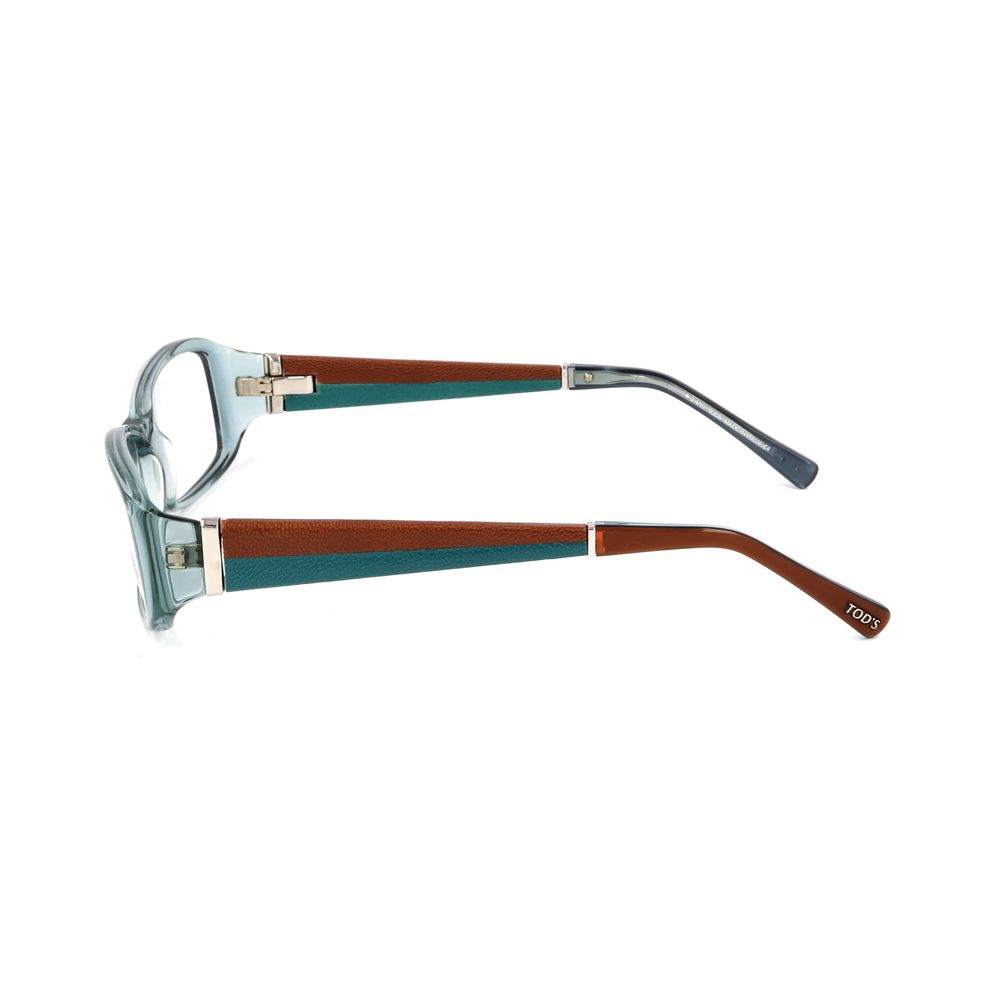 Tod's Women's Turquoise Acetate Sunglasses – 53mm Full-Rim Style