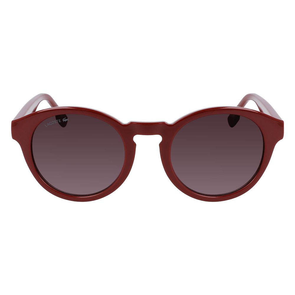 Lacoste Women's Sunglasses – Red Injected Frame, Category 3 Lenses