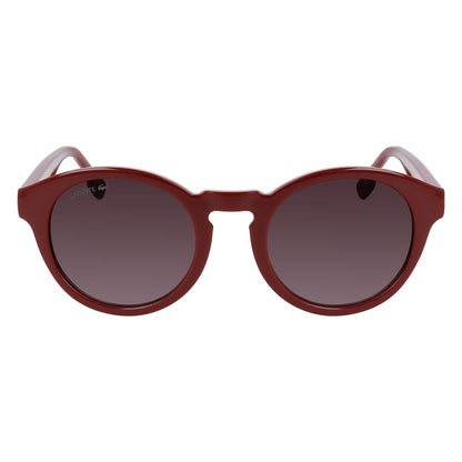 Lacoste Women's Sunglasses – Red Injected Frame, Category 3 Lenses