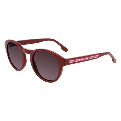 Lacoste Women's Sunglasses – Red Injected Frame, Category 3 Lenses