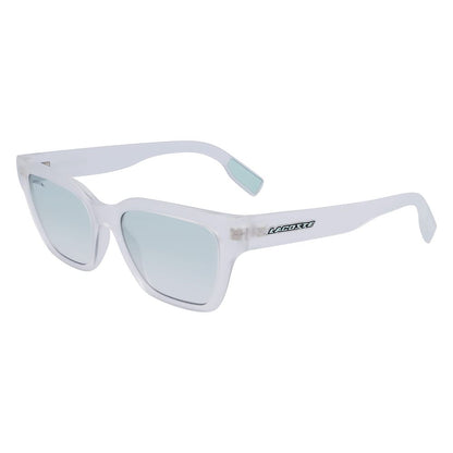 Lacoste Women’s Sunglasses – Transparent Injected Frame, Grey Lenses