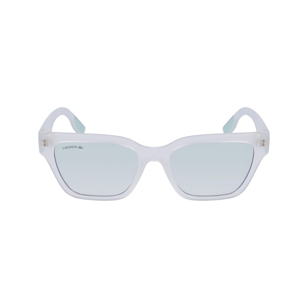 Lacoste Women’s Sunglasses – Transparent Injected Frame, Grey Lenses