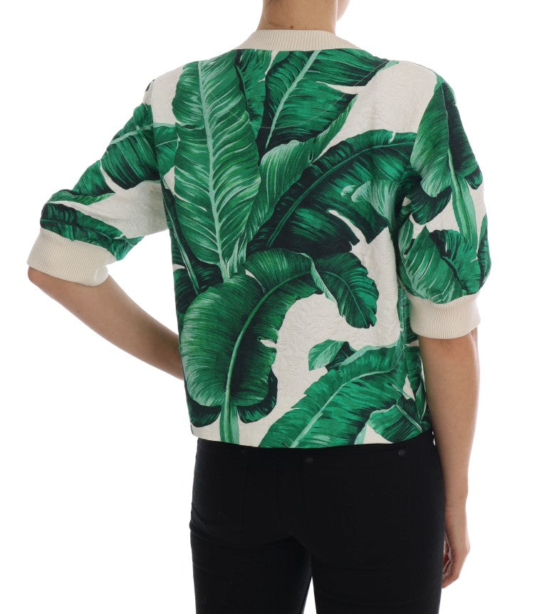  - Tropical Sequined Sweater - Lush Greenery Edition