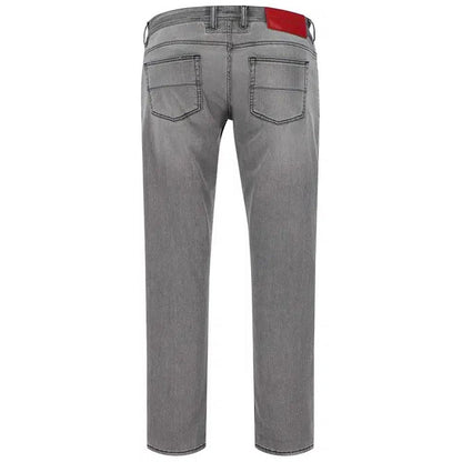 Tramarossa Gray Cotton Jeans - Leonardo Model