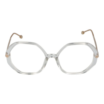 Philipp Plein Women's Transparent Optical Frames – Round Style, 56mm