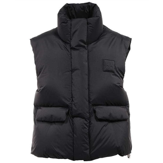 Moose Knuckles Black Padded Gilet Vest