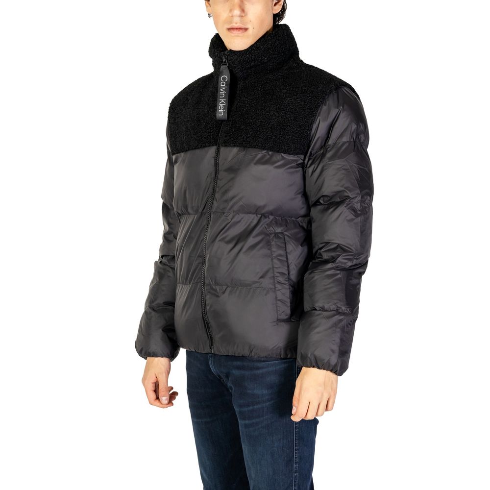 Calvin Klein Black Recycled Polyester Jacket