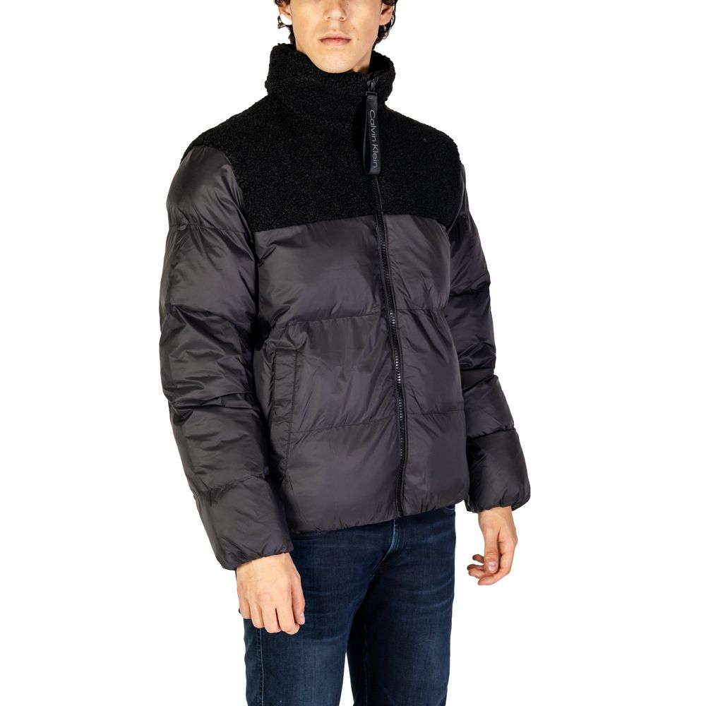 Calvin Klein Black Recycled Polyester Jacket