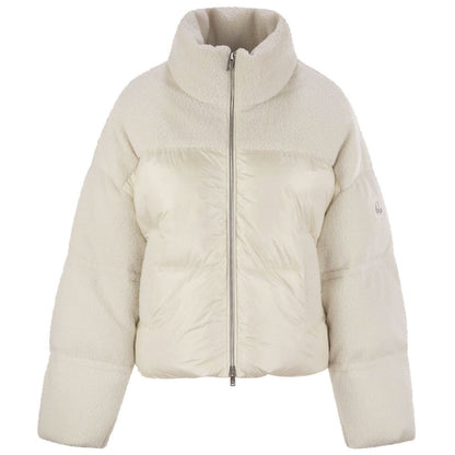 Moose Knuckles White Puffer Jacket