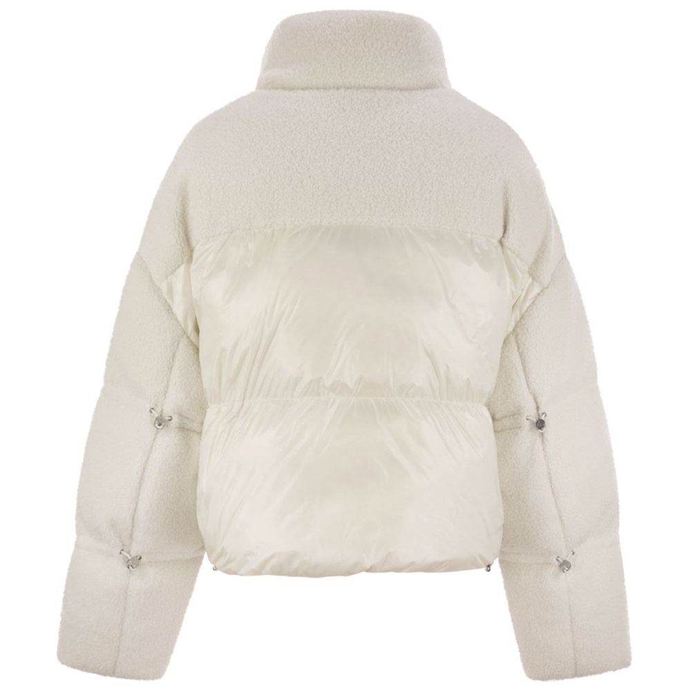 Moose Knuckles White Puffer Jacket - Urban Luxe Outerwear