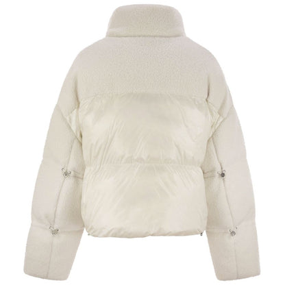 Moose Knuckles White Puffer Jacket