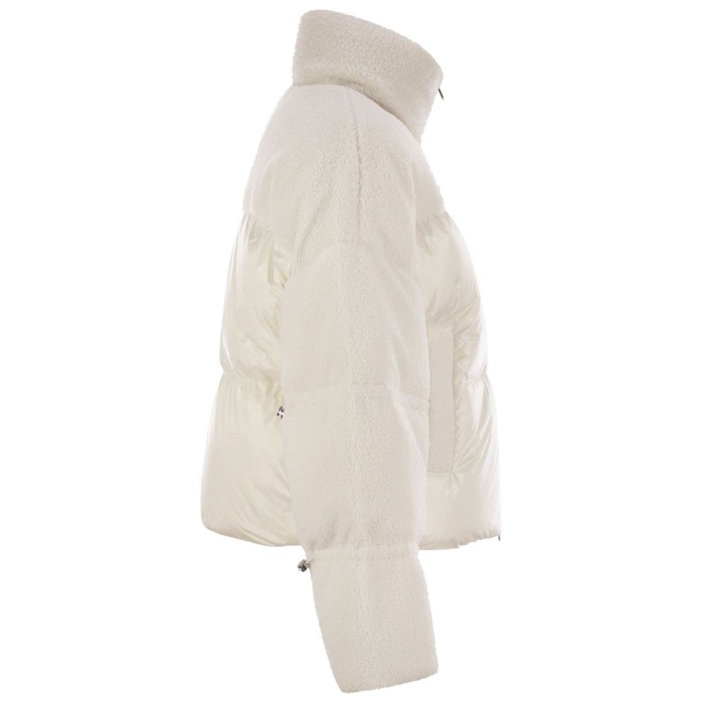 Moose Knuckles White Puffer Jacket - Urban Luxe Outerwear
