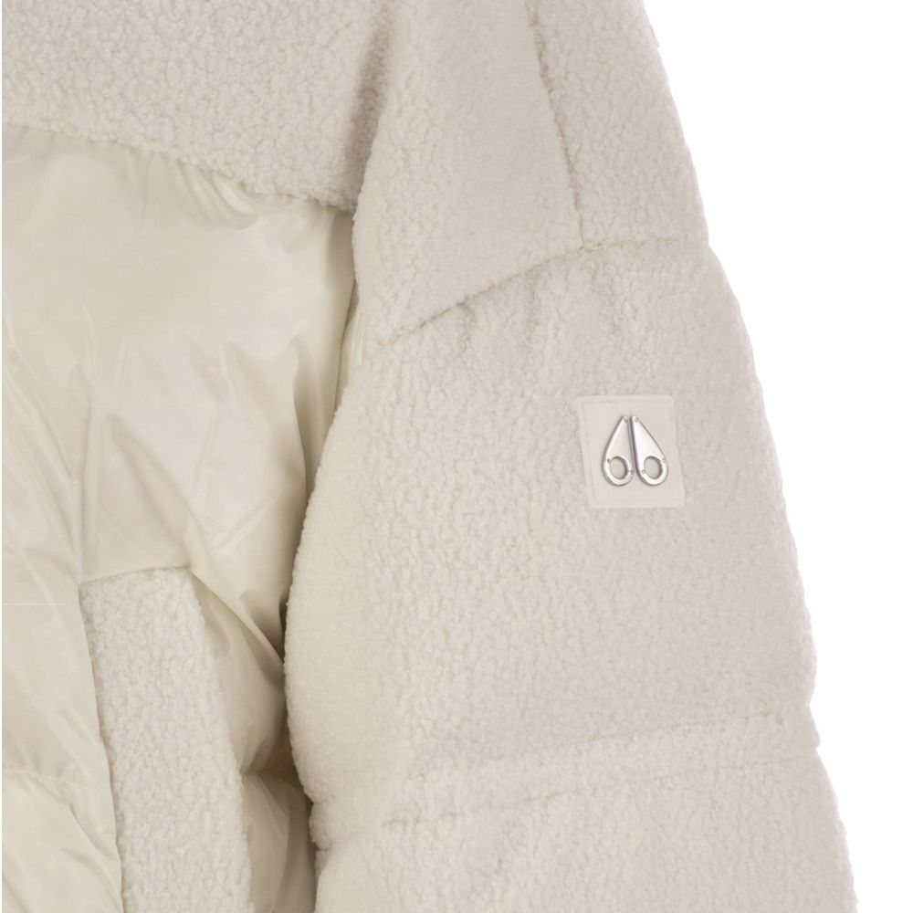 Moose Knuckles White Puffer Jacket - Urban Luxe Outerwear